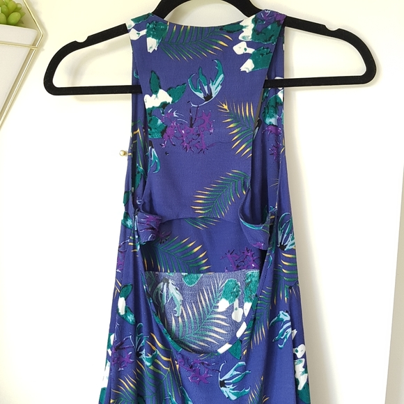 FOR LOVE AND LEMONS 💓&🍋 Blue Tank Maxi Dress XS - Picture 6 of 9